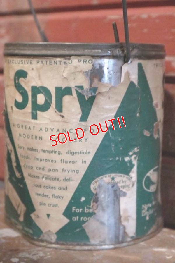 画像4: dp-190301-43 Spry / Vintage Shortening Can