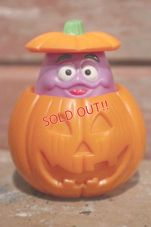 画像1: ct-190301-37 McDonald's / 1995 Halloween Meal Toy Grimace (Under 3)