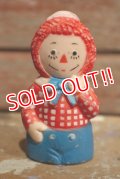 pz-160901-151 Raggedy Ann and Andy  / 1970's Finger Puppet