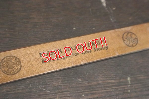 画像4: dp-190301-46 General Electric / 1950's Wood Ruler