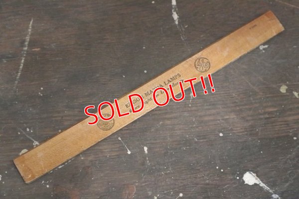 画像5: dp-190301-46 General Electric / 1950's Wood Ruler