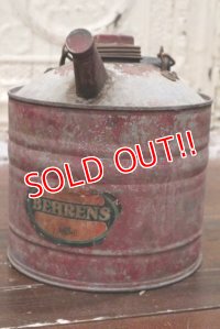 dp-190301-51 BEHRENS / 1940's-1950's Gas Can