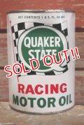 dp-190201-13 QUAKER STATE / 1960's Racing Motor Oil Can