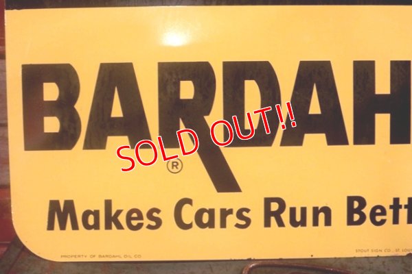 画像2: dp-181101-40 BARDAHL / Vintage Metal Sign