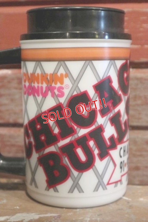 画像3: dp-190301-40 CHICAGO BULLS × DUNKIN' DONUTS / 1990's Plastic Mug