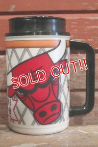 dp-190301-40 CHICAGO BULLS × DUNKIN' DONUTS / 1990's Plastic Mug
