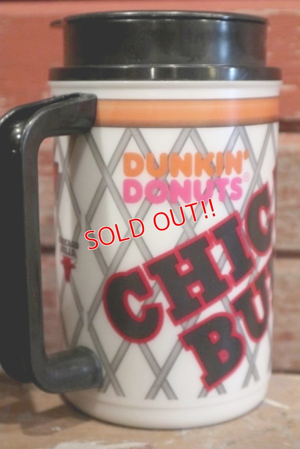 画像4: dp-190301-40 CHICAGO BULLS × DUNKIN' DONUTS / 1990's Plastic Mug