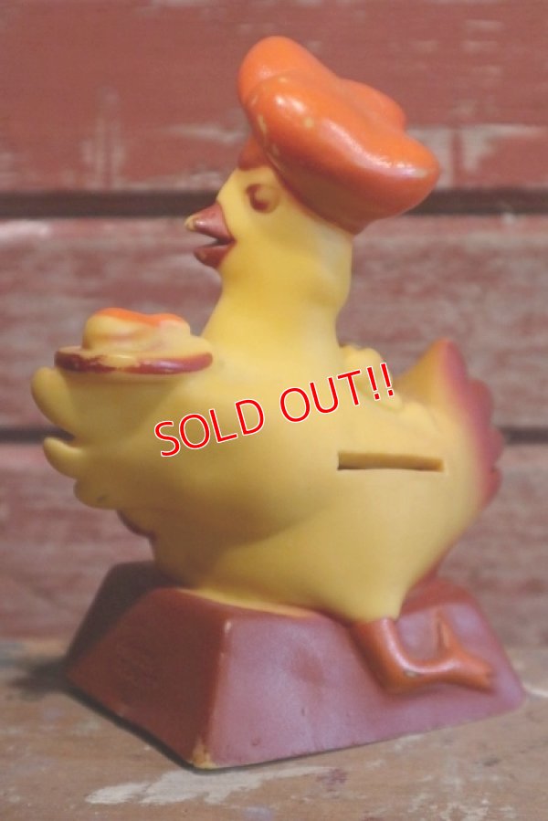 画像3: ct-190401-37 Chicken Delight / 1960's Soft Vinyl Coin Bank