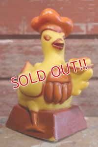 ct-190401-37 Chicken Delight / 1960's Soft Vinyl Coin Bank