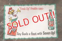 ct-190401-43 7up / Freddie Vintage Paper Place Mat
