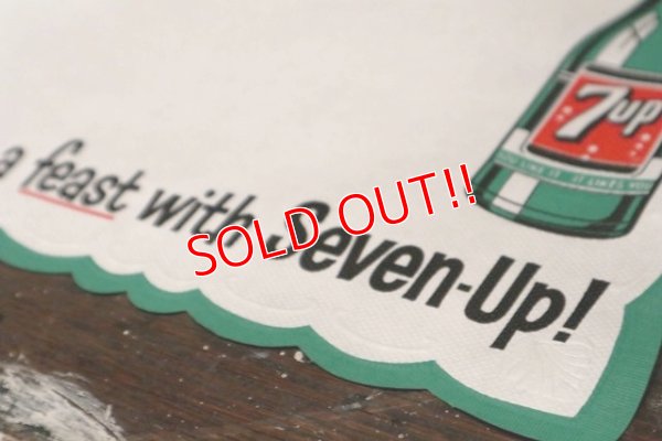 画像5: ct-190401-43 7up / Freddie Vintage Paper Place Mat