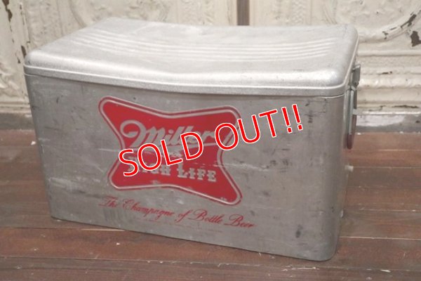 画像1: dp-190401-42 Miller Beer / 1960's-1970's Cooler Box