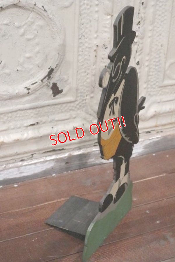 画像5: ct-190401-02 OLD CROW / Vintage Wood Sign