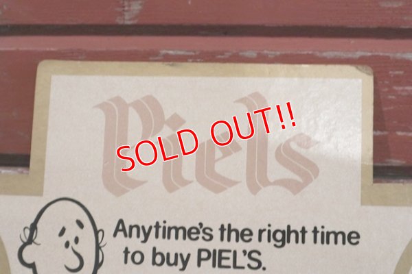 画像3: ct-190401-65 Piels Beer / 1950's-1960's OPEN・CLOSE Cardboard Sign