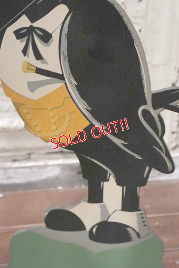 画像3: ct-190401-02 OLD CROW / Vintage Wood Sign