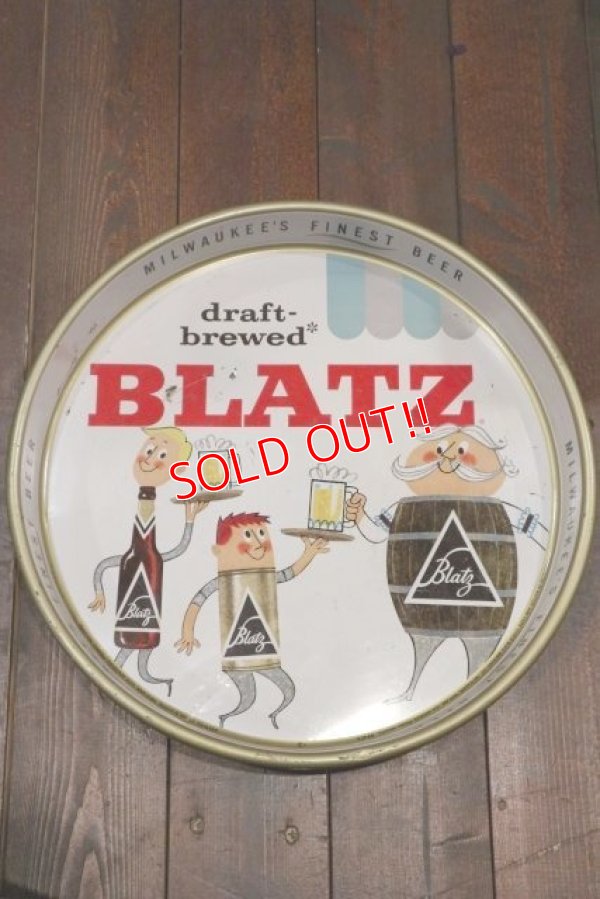 画像1: ct-190401-41 BLATZ / 1959 Advertising Tin Tray