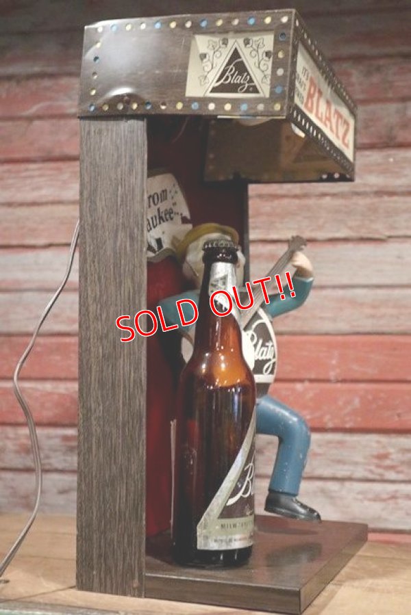 画像10: ct-190401-92 BLATZ Beer / Vintage Barrel Guy  Lighted Display