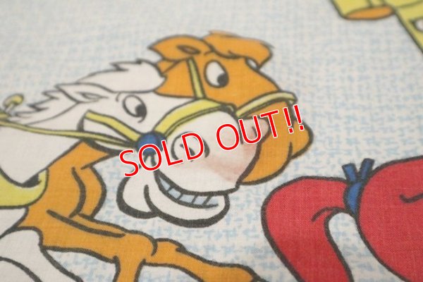 画像7: ct-190402-30 Woody Woodpecker / 1970's Flat Sheet  (Twin)