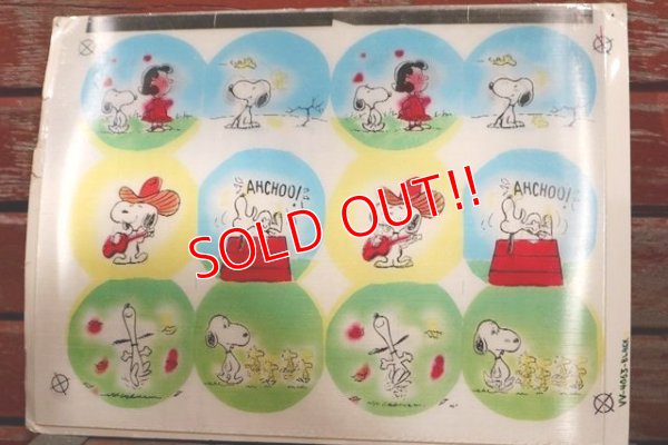 画像1: ct-190401-11 Snoopy / Lenticular Sheet (B)