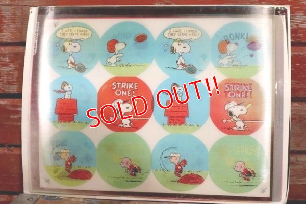 画像1: ct-190401-10 Snoopy / Lenticular Sheet (A)