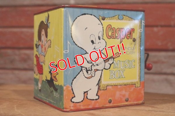 画像1: ct-190401-103 【JUNK】Casper / MATTEL 1959 Music Box