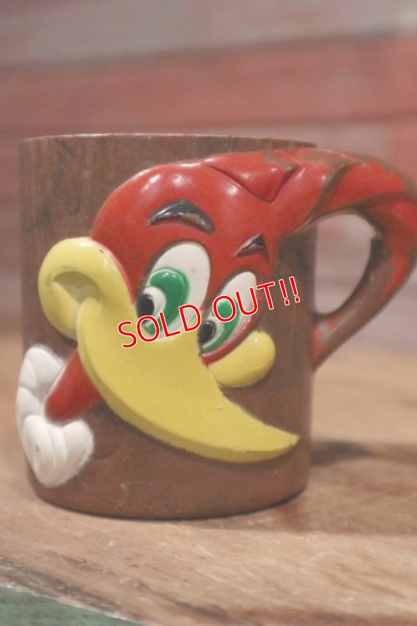 画像2: ct-190401-16 Woody Woodpecker / 1970's Plastic Mug & Bowl