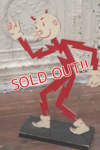 ct-190401-03 Reddy Kilowatt / Vintage Wood Sign