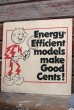 画像1: dp-190401-106 Reddy Kilowatt / Vintage Cardboard Sign (1)