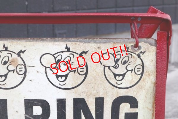 画像5: ct-190401-05 Reddy Kilowatt / 1950's-1960's Stand Sign "Helping Build Florida"