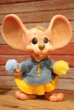 画像1: ct-190402-12 ROYALTY Industries / 1970's Roy Des of Fla Mouse Coin Bank "Cheerleader" (1)