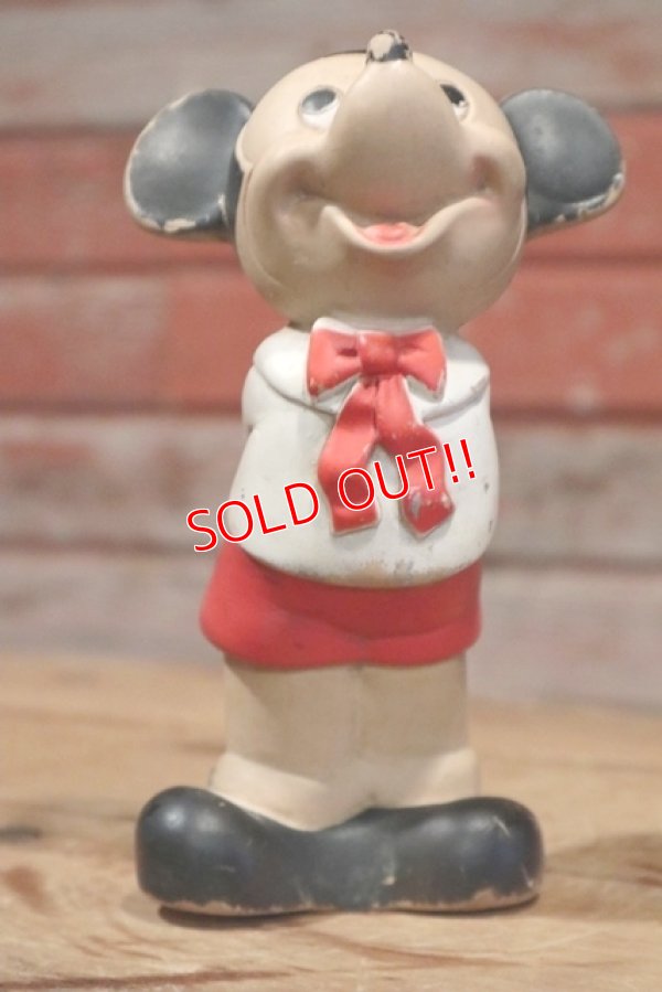 画像4: ct-190402-22 Mickey Mouse / DELL 1960's Rubber Doll