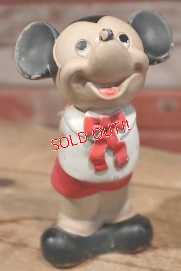 画像1: ct-190402-22 Mickey Mouse / DELL 1960's Rubber Doll