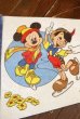 画像1: ct-190402-28 Walt Disney's / Magic Kingdom on Ice 1990's Pennant (1)