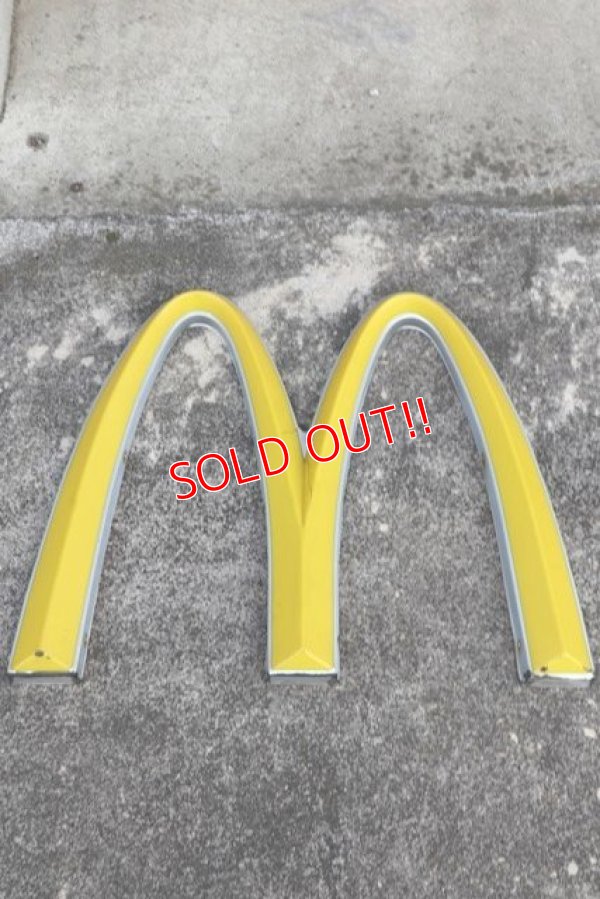 画像1: dp-190401-18 McDonald's / Golden Arch Store Sign