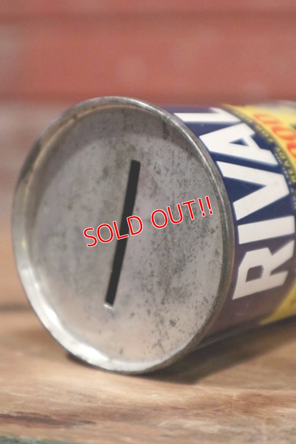 画像5: dp-190402-14 RIVAL Dog Food / 1950's Mini Coin Bank Can