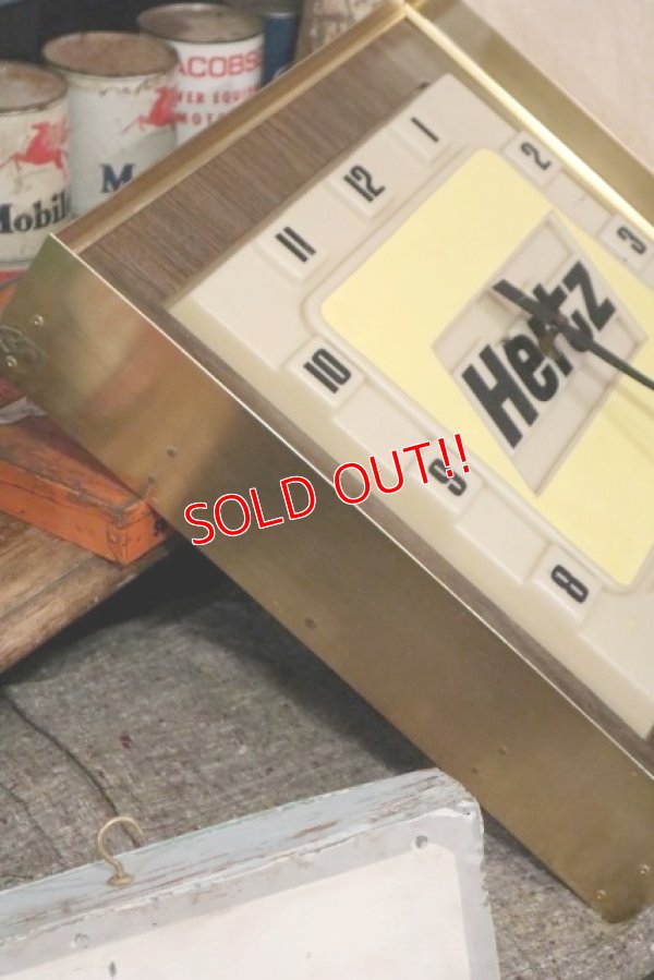 画像6: dp-190401-31 Hertz / 1980's Lighted Sign Clock