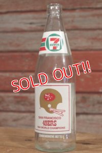dp-190402-24 Coca Cola × 7 ELEVEN / San Francisco 49ers 1984 Word Champion Bottle