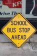 画像1: dp-190402-33 Road Sign "SCHOOL BUS STOP AHEAD" (1)