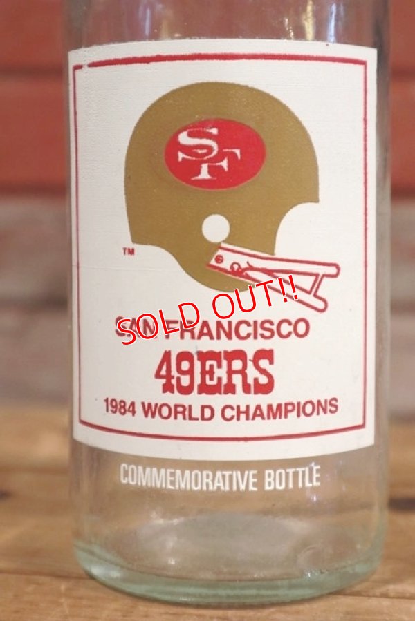 画像2: dp-190402-24 Coca Cola × 7 ELEVEN / San Francisco 49ers 1984 Word Champion Bottle
