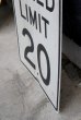画像5: dp-190402-31 Road Sign "SPEED LIMIT 20"