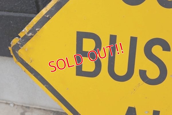 画像3: dp-190402-33 Road Sign "SCHOOL BUS STOP AHEAD"