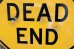 画像2: dp-190402-32 Road Sign "DEAD END" (2)