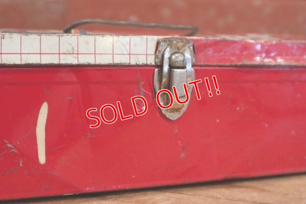 画像4: dp-190402-21 Jr.Ace / Vintage Metal Tool Box
