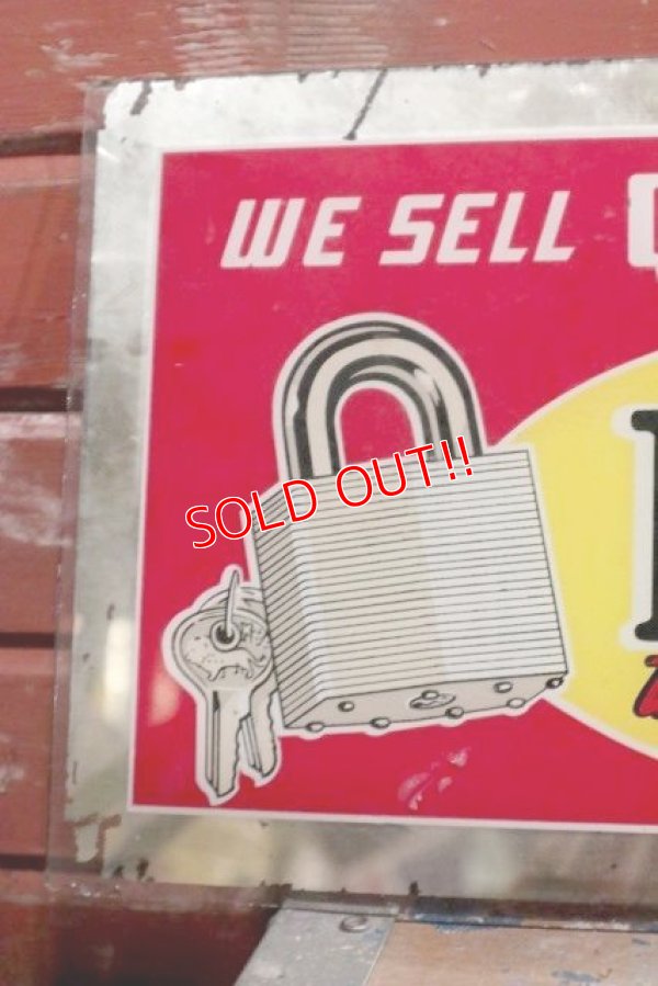 画像2: dp-190402-23 Master / Vintage Padlock Mirror Sign