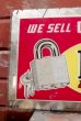 画像2: dp-190402-23 Master / Vintage Padlock Mirror Sign (2)