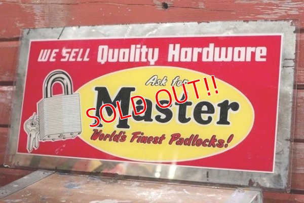 画像1: dp-190402-23 Master / Vintage Padlock Mirror Sign