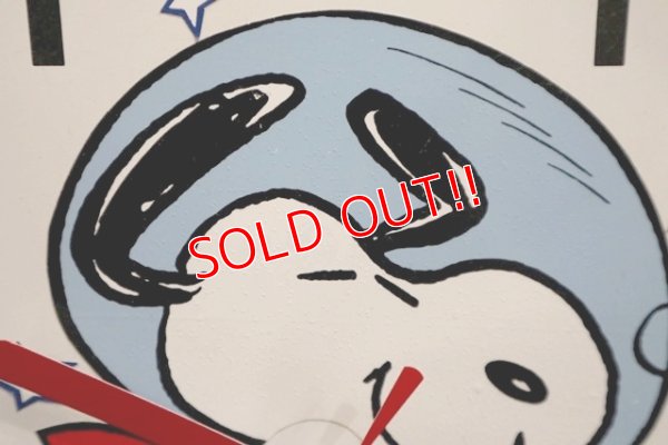 画像5: ct-190501-04 Astronaut Snoopy / Wall Clock