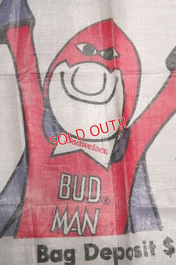 画像2: dp-190501-02 Budweiser / BUD MAN 1980's Trash Bags