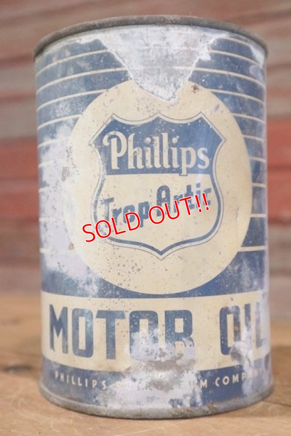 画像1: d-190401-09  Phillips 66 / 1QT Motor Oil Can