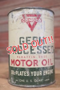 dp-190401-09 CONOCO / 1950's Motor Oil Can